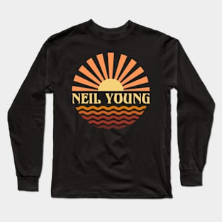 Neil Personalized Name Young Vintage Styles Camping 70s 80s 90s Long Sleeve T-Shirt